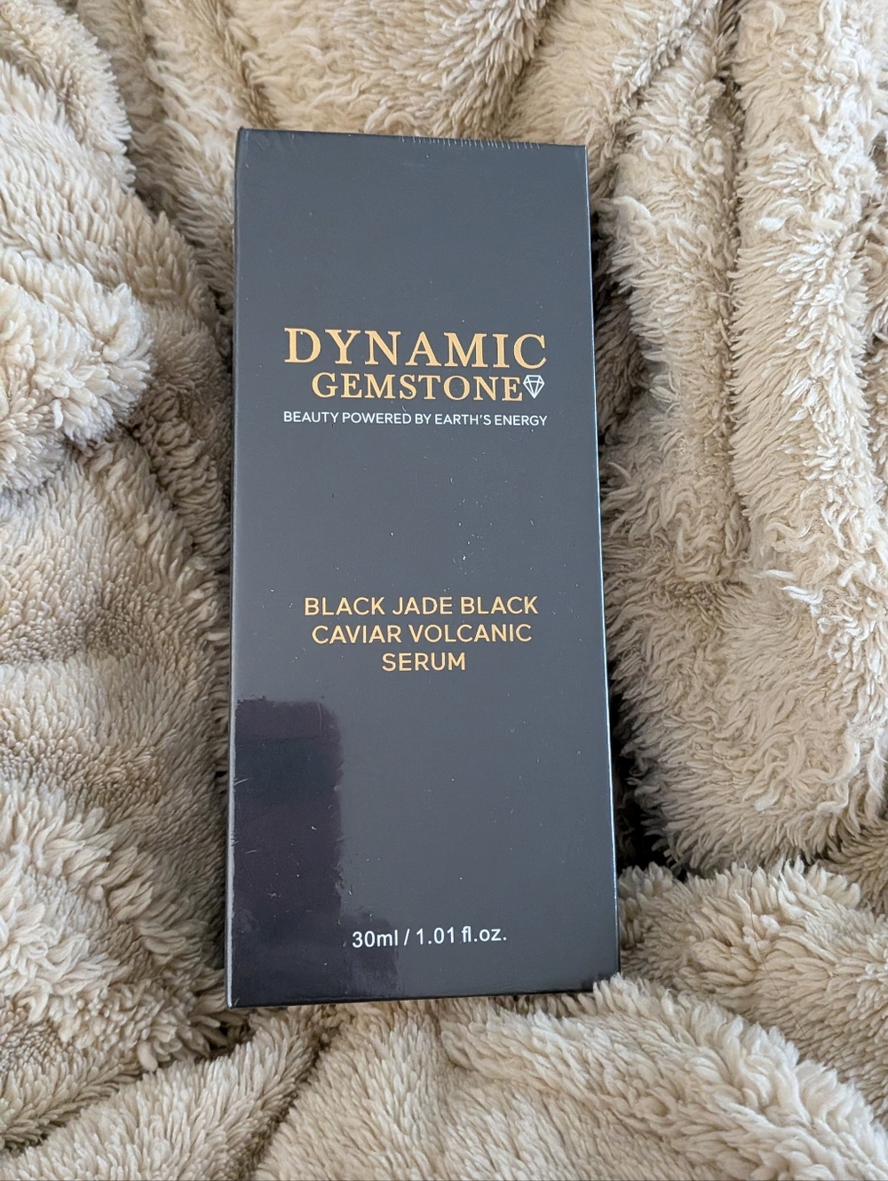 Dynamic Gemstone Black Jade Black Caviar Volcanic Serum -